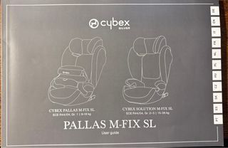 Silla coche Cybex Pallas M-Fix SL