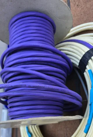 Cable Ethernet Cat.6 Azul y Blanco