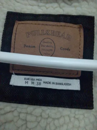 Cazadora vaquera forrada hombre