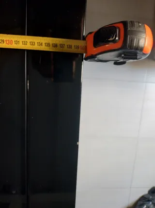 Mesa comedor extensible cristal y metal