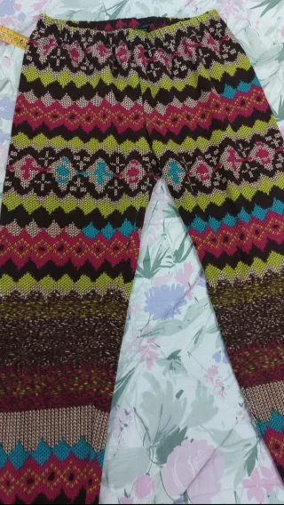 Leggings invernali vintage fantasia