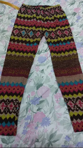 Leggings invernali vintage fantasia