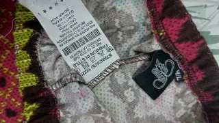 Leggings invernali vintage fantasia