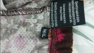 Leggings invernali vintage fantasia