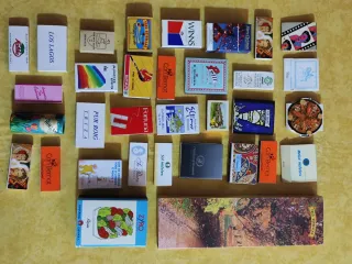 Colección Cajas Cerillas Vintage Varias