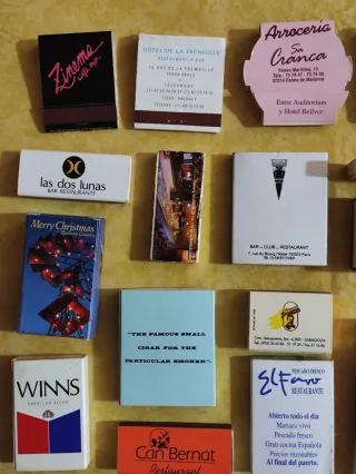 Colección Cajas Cerillas Vintage Varias