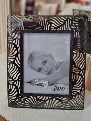 Set Portafoto e Portacandele Design Foglia