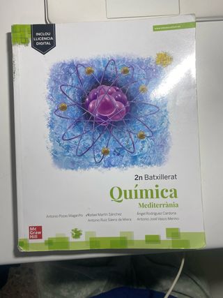 Química 2n Batxillerat - Mediterrània
