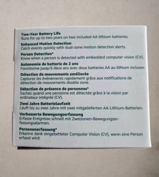 Cámara Blink Outdoor 4 Exterior.