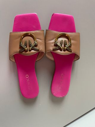 Ciabatte Pinko marroni