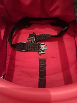 Trona para bebé color rojo