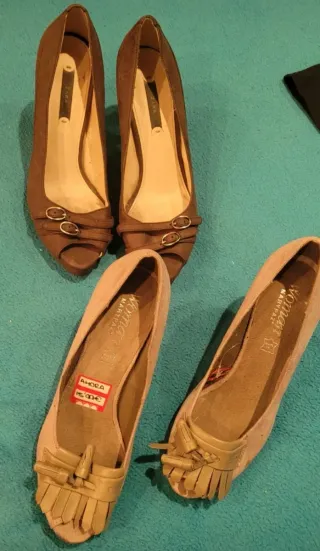 Tacones Mari Paz 37 y Zara Talla 37 de regalo