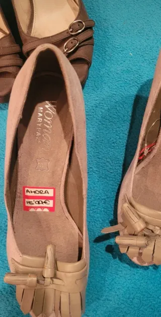 Tacones Mari Paz 37 y Zara Talla 37 de regalo