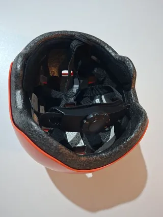 Casco Bicicleta Oxelo Naranja talla XS