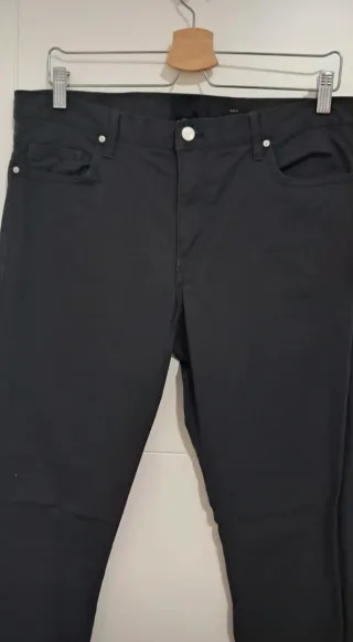 Pantaloni jeans neri da uomo