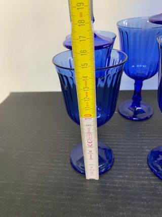 Set di bicchieri N.4 per acqua e N.3 per vino