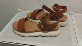 Sandalias Marrones Plataforma