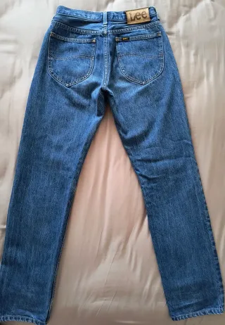Rare Vintage 90s Lee Button Fly Denim W28 L32