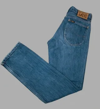 Rare Vintage 90s Lee Button Fly Denim W28 L32