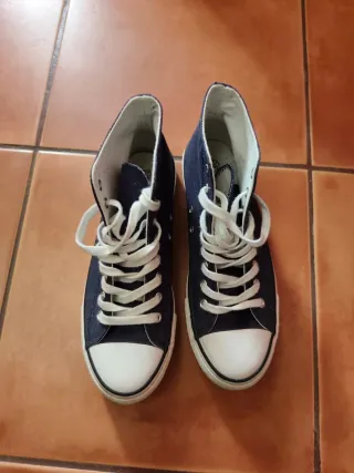 Sneakers Converse blu e bianco