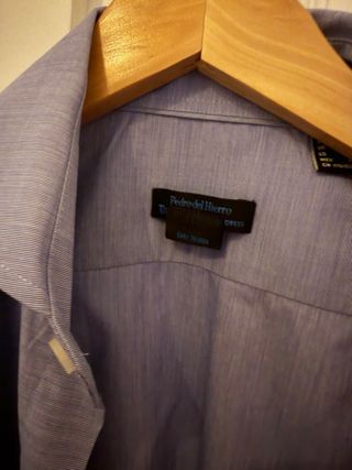 Camisa Pedro del Hierro azul nueva