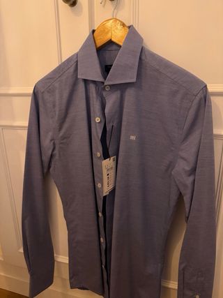 Camisa Pedro del Hierro azul nueva