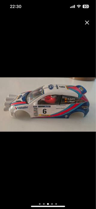 Carrocería Scalextric Ford Focus Carlos Sainz