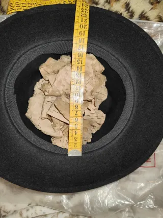 Sombrero Invierno Lana Negro