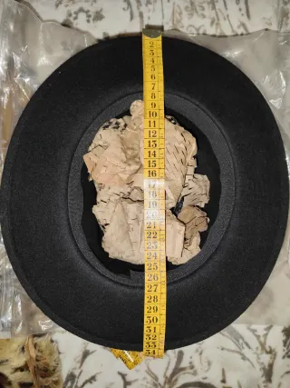 Sombrero Invierno Lana Negro