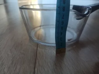 Cazo Pyrex Cristal con Mango