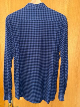 Camisa cuadros Sfera azul