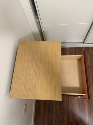 Cómoda 5 cajones madera y lacado