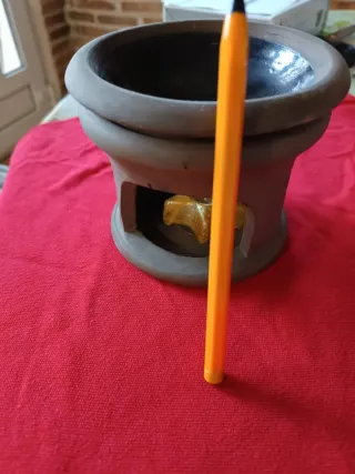 Portacandele in ceramica