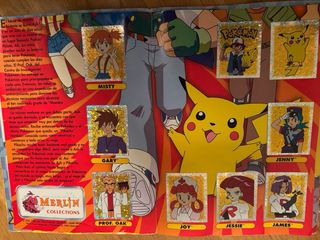 Album di figurine Pokémon: mancano le figurine delle foto