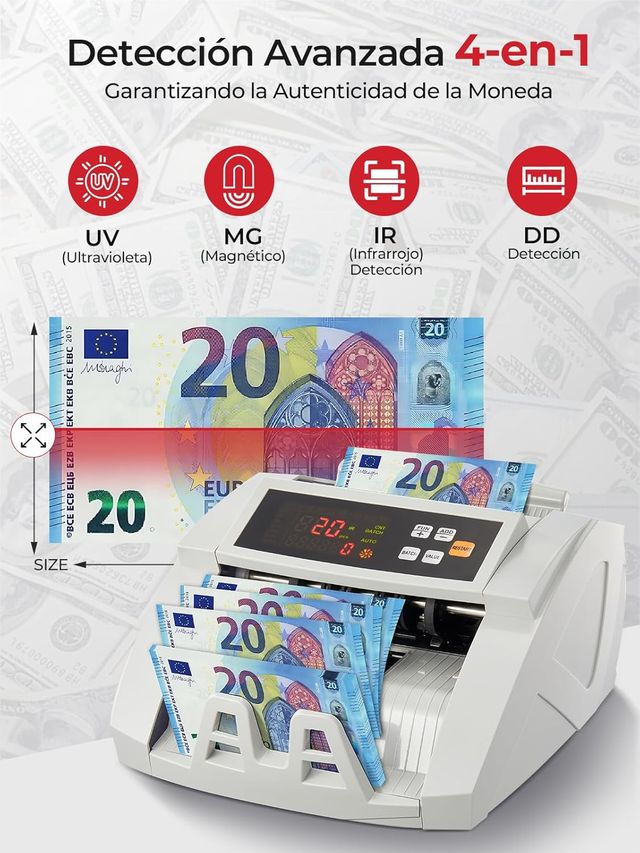 Maquina de contar Billetes Profesional / FOHERE