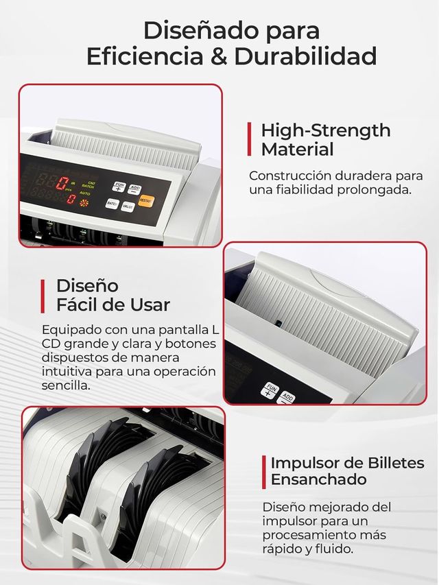 Maquina de contar Billetes Profesional / FOHERE