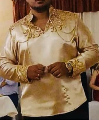 Camisa de novio gitano