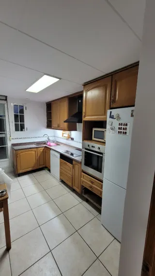 Puertas de roble para muebles de cocina.