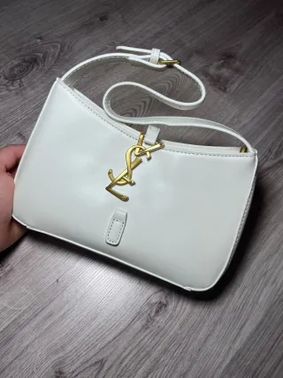 Bolso Blanco Dorado