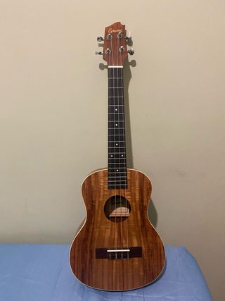 Ukelele Egmond con estuche y afinador