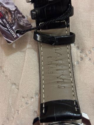 Orologio Martyn Line Automatico Argento Nero