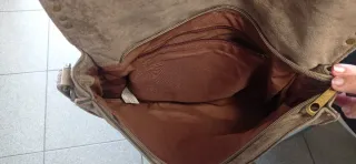 Bolso bandolera efecto piel cocodrilo