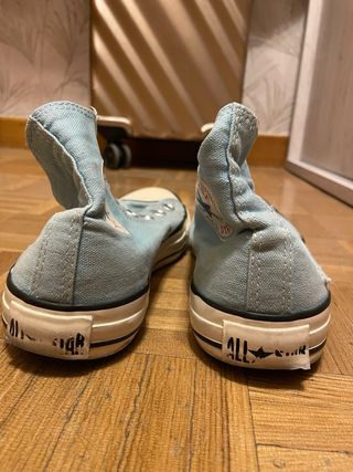 Sneakers Converse blu cielo