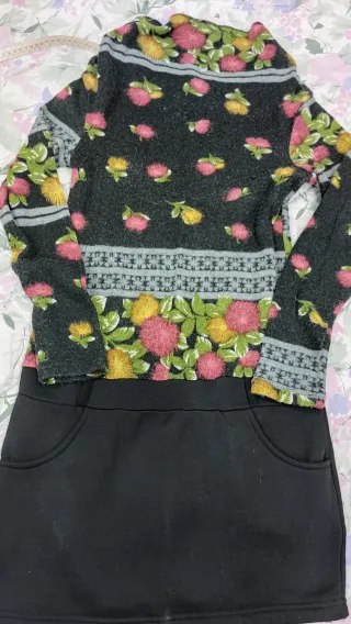 Abito donna vintage floreale tg. XL