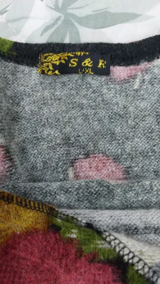 Abito donna vintage floreale tg. XL