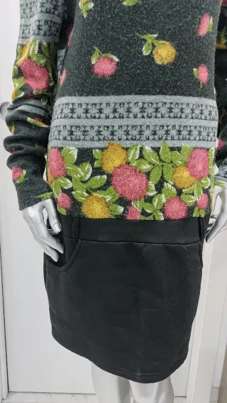 Abito donna vintage floreale tg. XL