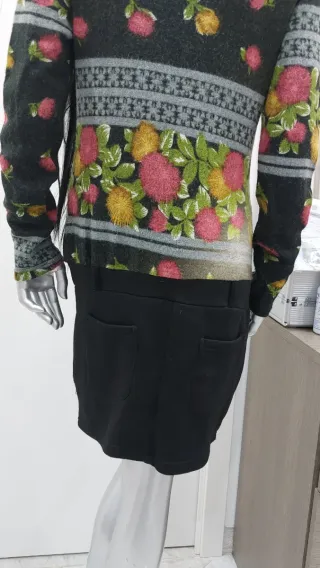 Abito donna vintage floreale tg. XL