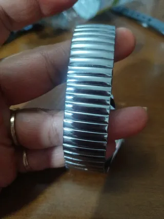 Reloj Exactime Plata y Blanco