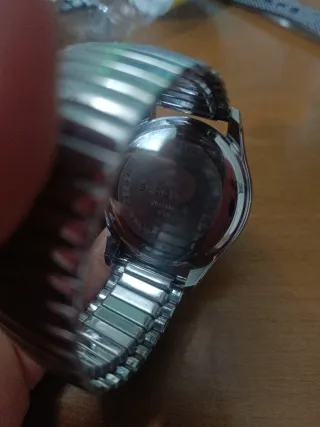 Reloj Exactime Plata y Blanco