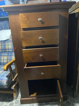 Sinfonier de madera 5 cajones